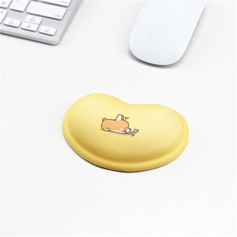 Agustina Mini Wrist Guard Nyaman Perlengkapan Keyboard Mouse Hand Support Pad Wrist Rest Support Komputer Kantor Bantalan Siku Tangan