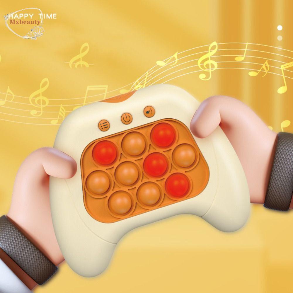 Game Gopher MXBEAUTY|Mainan Seri Konsol Lucu Dewasa Quick Push Game Push Bubble Puzzle Games Mengalahkan Moles Speed Push It Fidget Toys Whac-A-Mole Toys