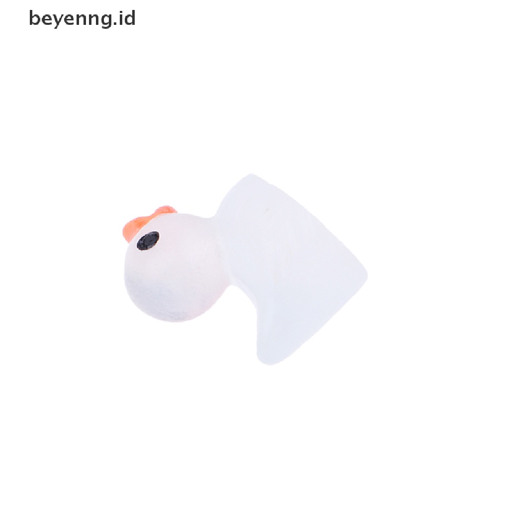 Beyen 20Pcs Bebek Resin Bercahaya Mini Glow In The Dark Miniatur Ornamen Bebek Kecil ID