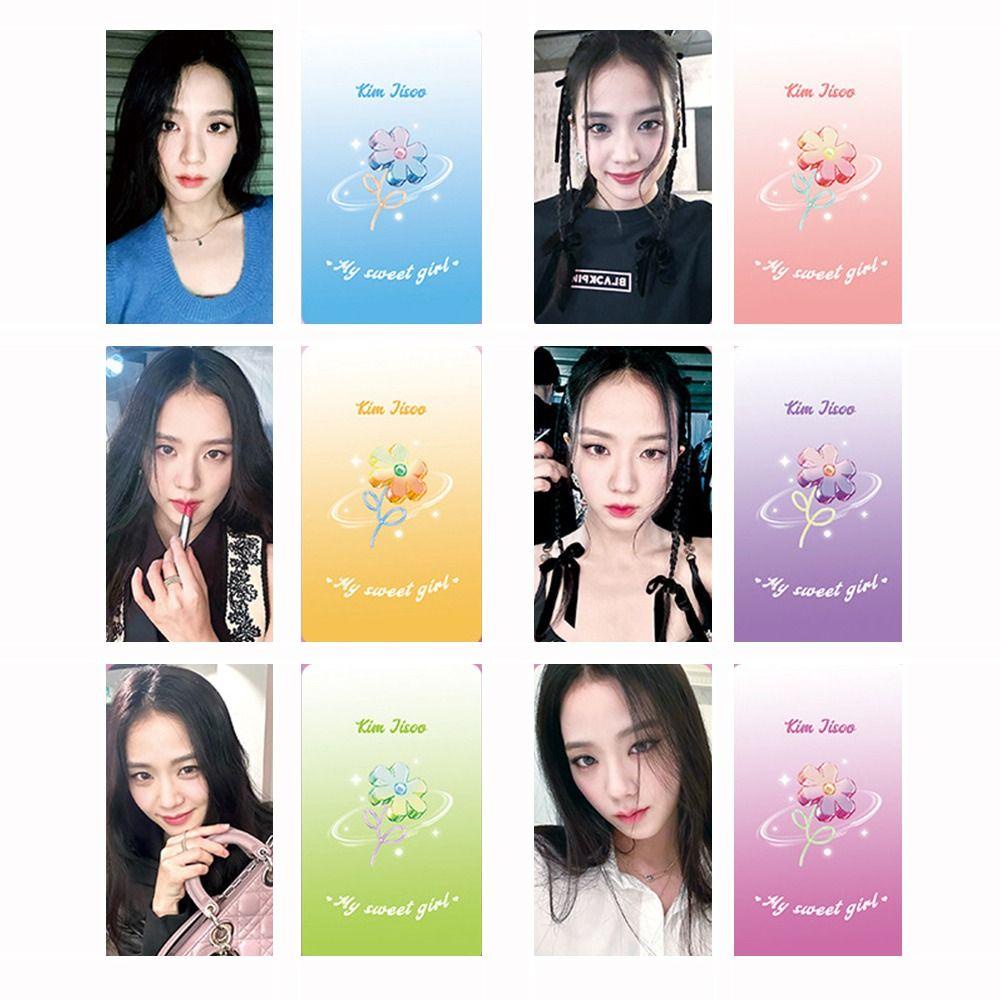 Lanfy Blackpink Postcards Fans Asrama Jisoo Korea Cetak Foto HD Lisa Cewek Grup Kartu Blackpink