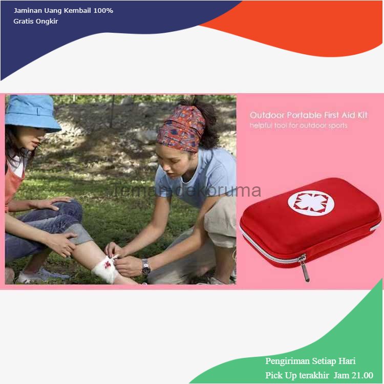 TD - RTG Le Around Mini First Aid Kit Bag Tas Obat P3K Portabel EVA - LA514