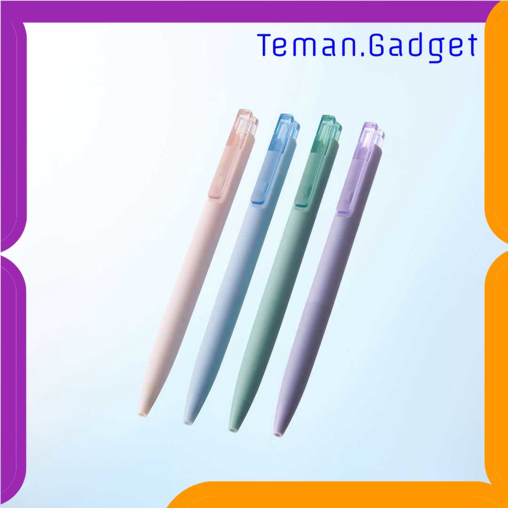 TG - ATK KACO Pena Pulpen Gel Pen Flavour Of Northern Europe Tinta Hitam 4 PCS - K7