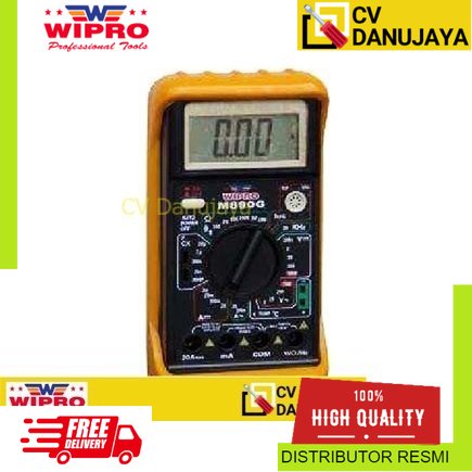 MULTITESTER MULTIMETER DIGITAL M890G WIPRO