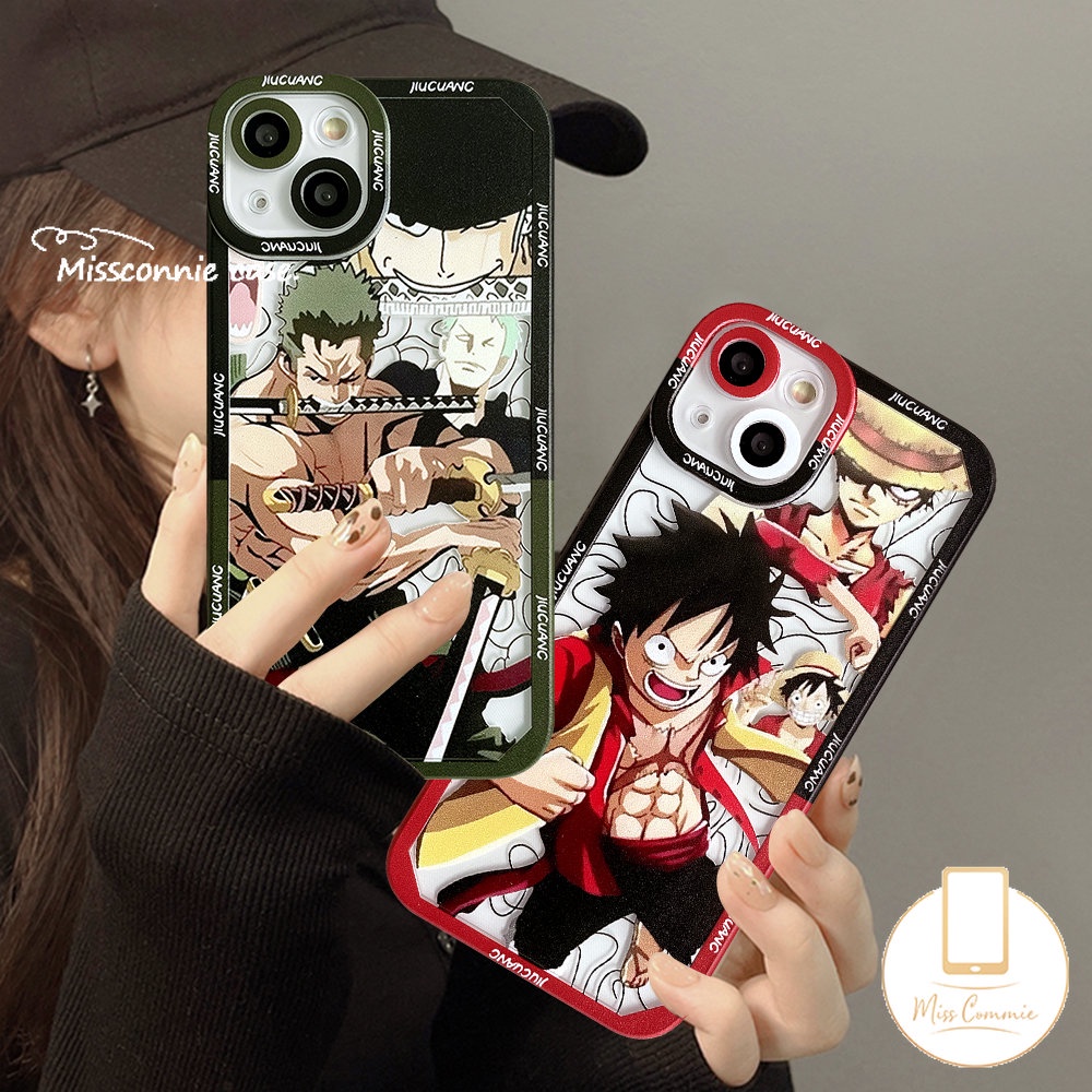 Casing Anime One Piece Infinix Hot8 11s 12i 2010s Nfc 10 Lite 20s Hot 11s 11 9 10 12 Main 12pro Smart 6 4 5plus Note 11 10 12 Pro 12 2023 Kartun Tampan Zoro Luffy Tpu Cove Lembut