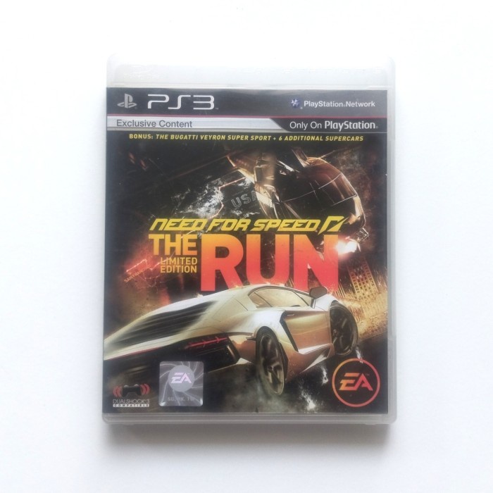 Kaset PS3 / Kaset BD PS3 / Kaset Bluray Playstation3 NFS THE RUN