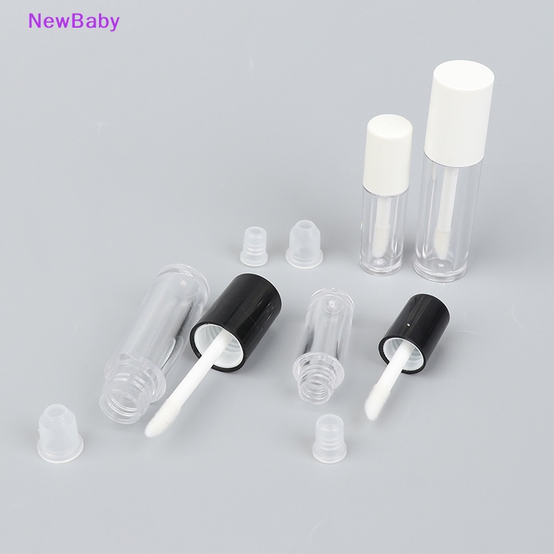 Newbaby Tabung Lip Gloss Kosong Refillable Plastic Lip Glaze Lip Sample Bottle ID