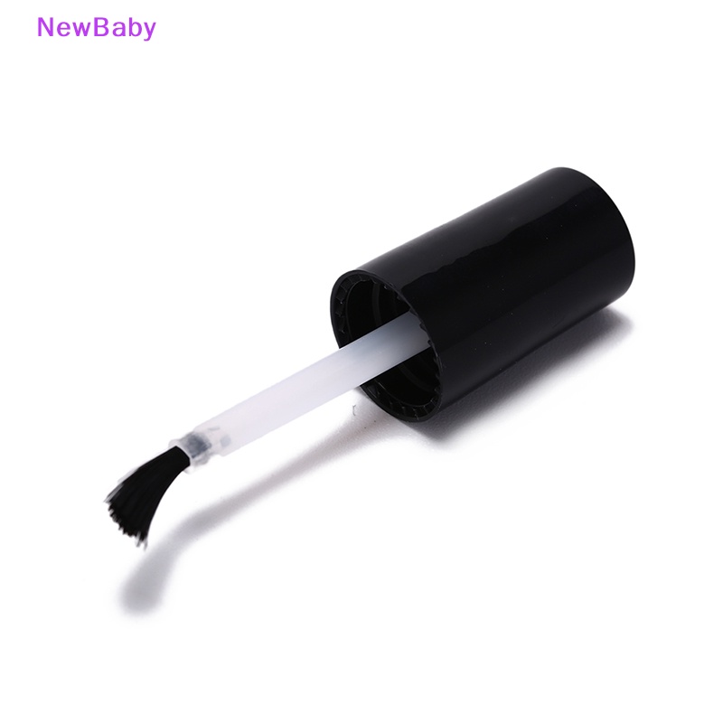 Newbaby 1pc 10/15ml Botol Kutek Kosong Kaca Dengan Kuas nail oil glass bottles ID