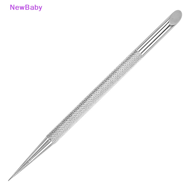 Newbaby Double Ended Nail Pusher Cuticle Remover Manicure Pedicure Alat Baja Kecantikan ID