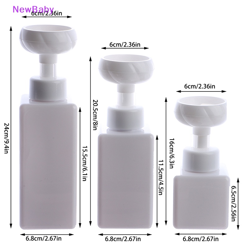 Newbaby Dispenser Busa Bentuk Bunga Hand Soap Dispenser Sabun Cuci Tangan Busa Untuk Anak ID