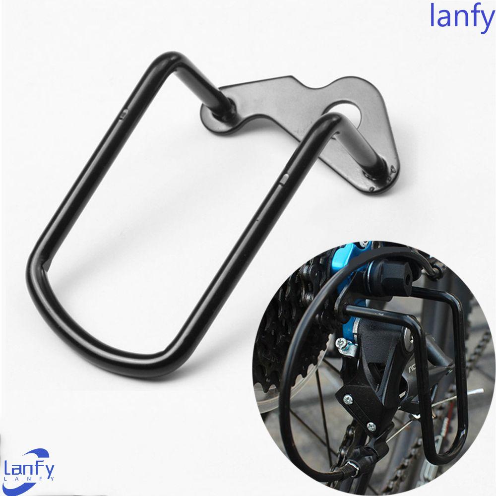 Lanfy Bicycle derailleur guard Sepeda Jalan Tahan Lama Sepeda Gunung Steel Rear Gear Protector