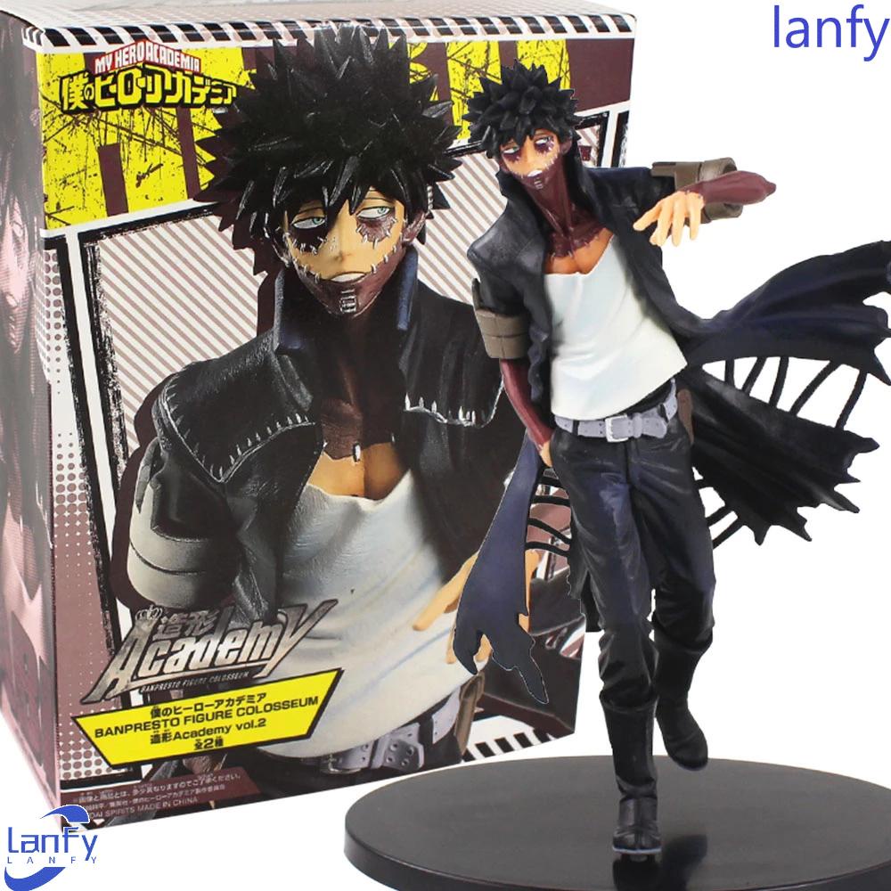 Lanfy Mainan Action Figure Anime Jepang My Hero Academia Dabi Bahan Pvc Ukuran 18cm Untuk Koleksi