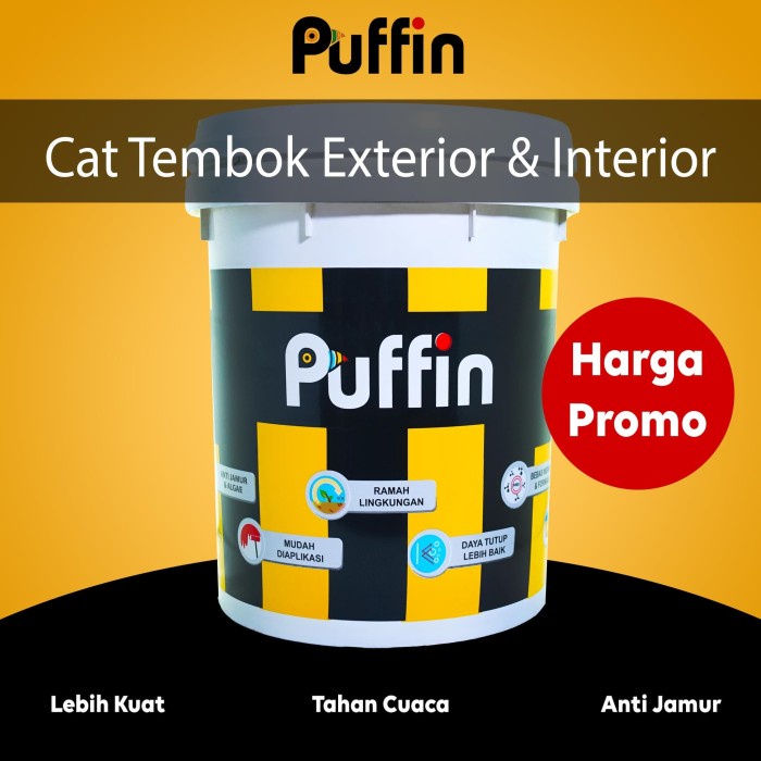 cat tembok exterior Puffin Plus 25kg - Warna lainnya