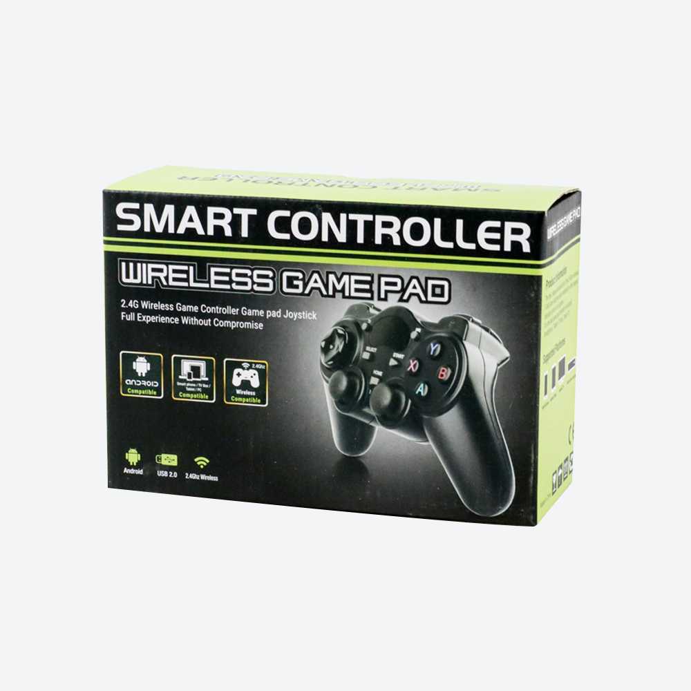 TaffGO Wireless Gamepad 2.4 GHz untuk Smart TV Box Stik