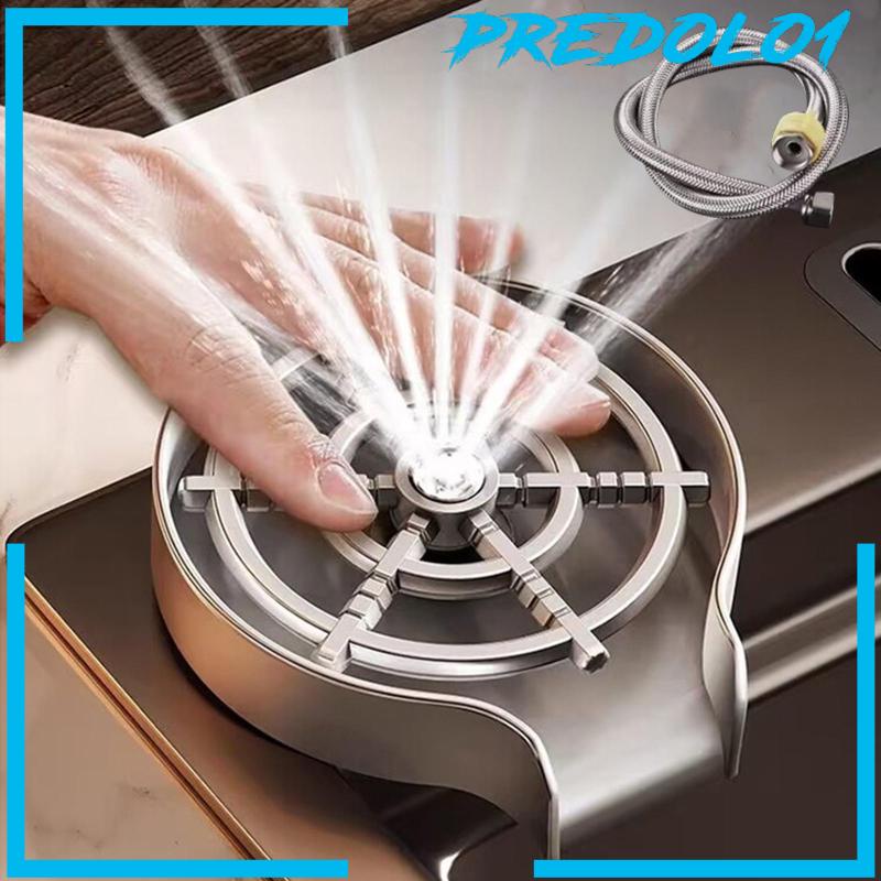 [Predolo1] Kran Cup Rinser Glassware Cleaner Pembersih Cepat Wastafel Dapur