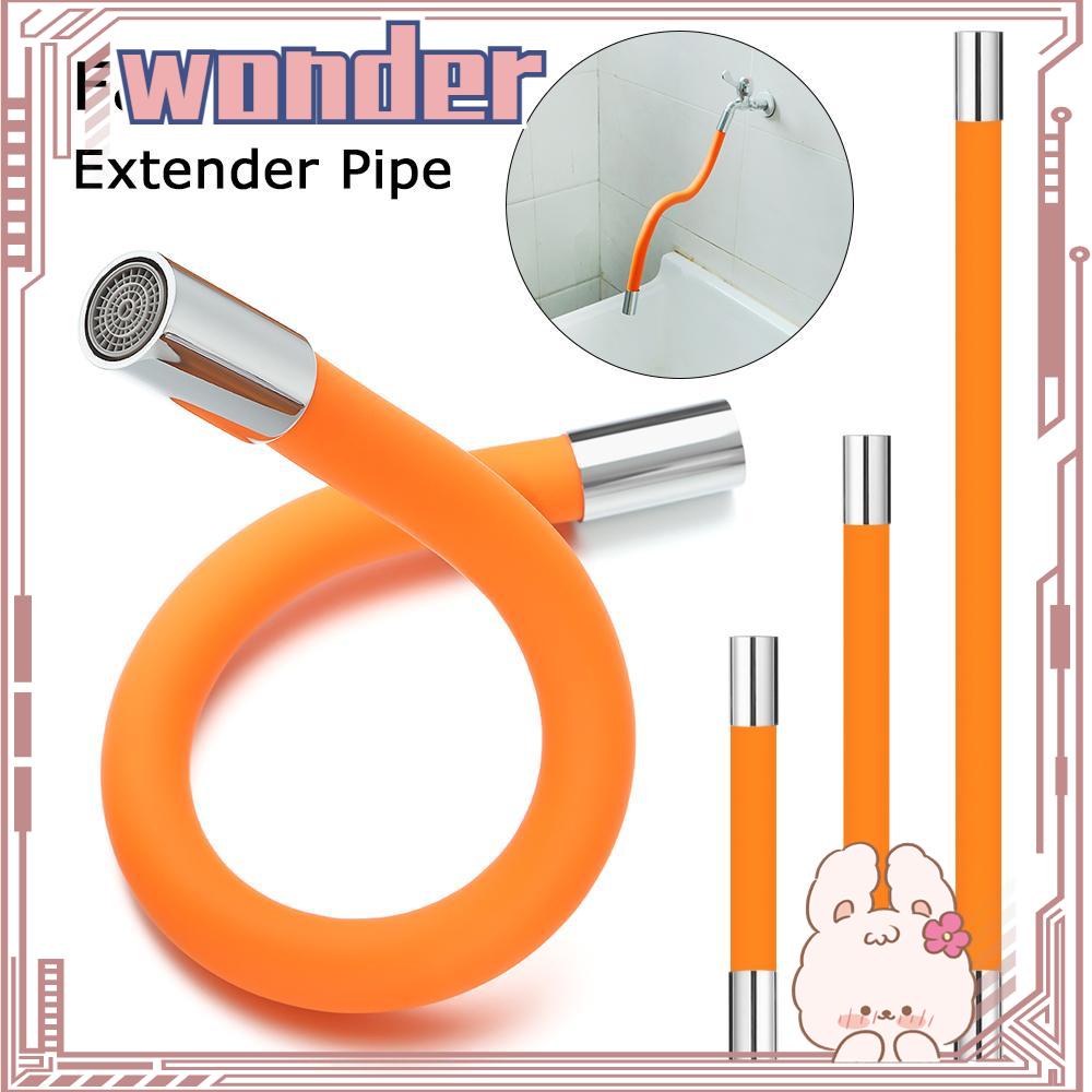 Wonder Faucet Extender Pipe Antarmuka Umum Wastafel Cuci360° Selang Fleksibel Tekuk Bebas Putar