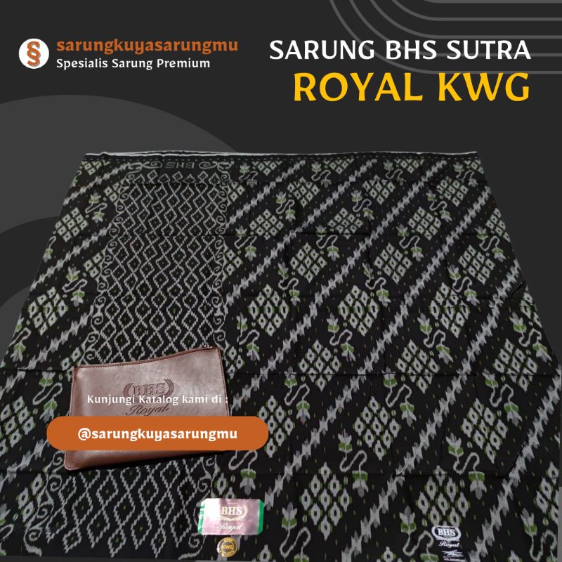 BHS ROYAL KWG IBD GOLD | SARUNG BHS SUTRA MURAH KWG