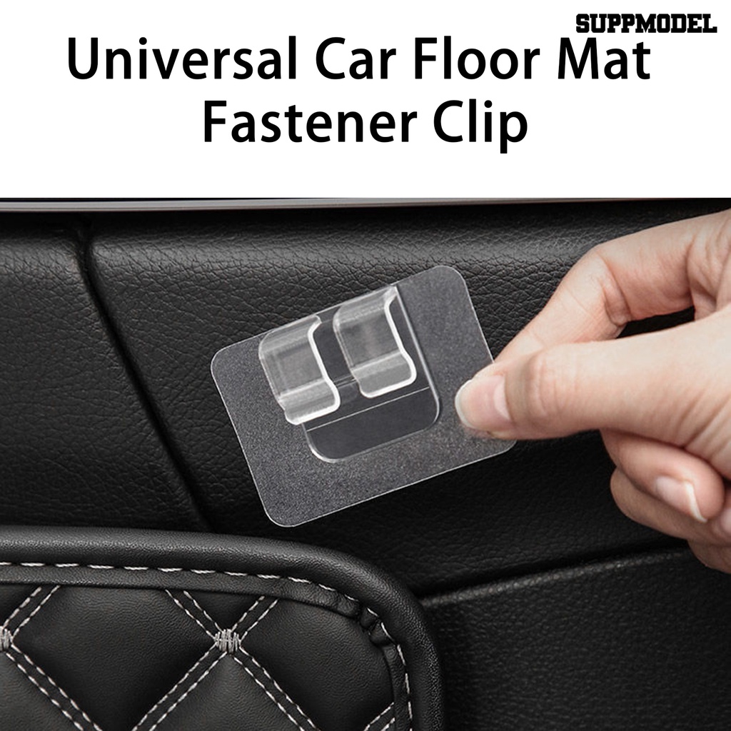 [SM Auto] 10Pcs Klip Tikar Lantai Mobil Anti-Slip Perekat Diri Memperbaiki Plastik Tikar Lantai Mobil Klip Hook Karpet Penjepit Aksesoris Interior