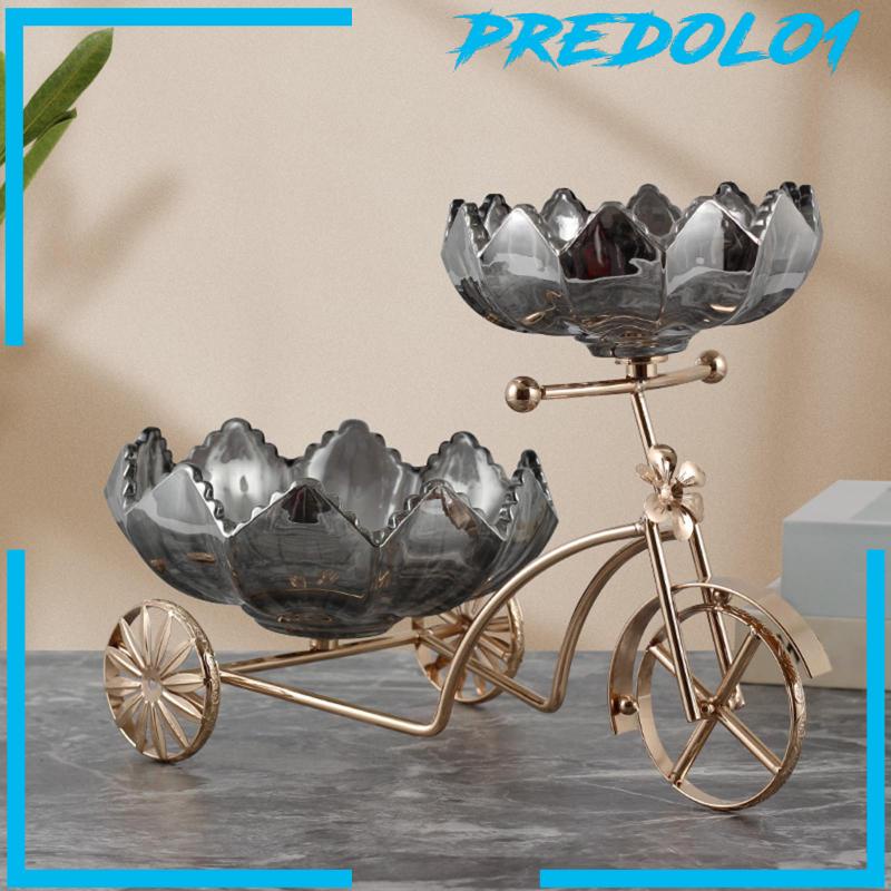 [Predolo1] Keranjang Buah Bentuk Roda Tiga Rak Makanan Berdiri Rumah Pesta Ulang Tahun