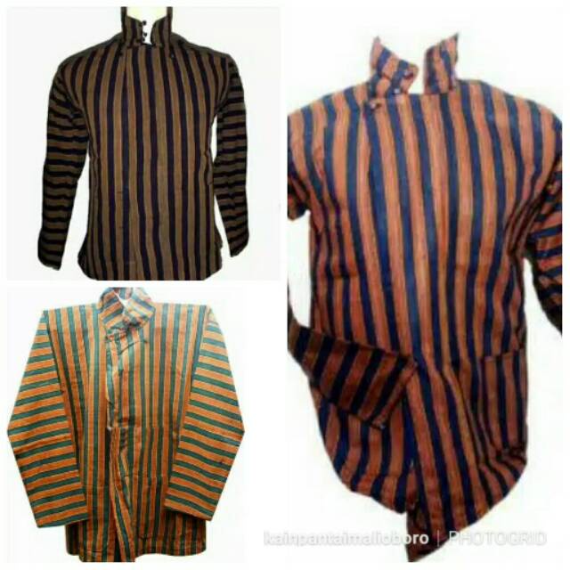 Lurik SURJAN LURIK JAWA BAJU ADAT JOGJA