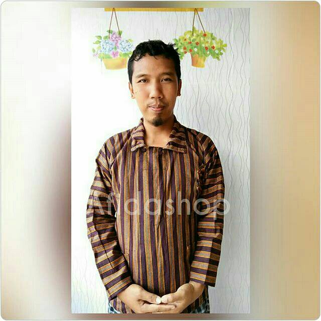 Lurik Baju adat jogja dewasa surjan lurik