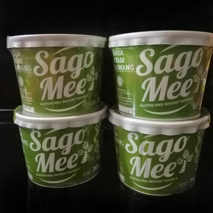 

B587 Sago Mee Free Gluten Paket 4 Cup Ayam Bawang