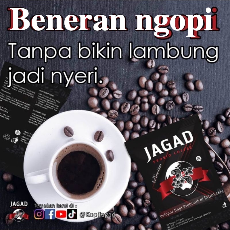 Terlaris Paling Laku Kopi Probio Sachet Aman untuk lambung penderita  jantung Asli Tulen Praktis hit