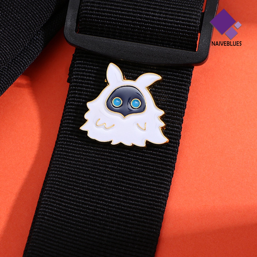 &lt; Naiveblues &gt; Emblem Hobi Pin Elf Broovh Lucu Hewan Hias Kartun Enamel Alloy Untuk Harian