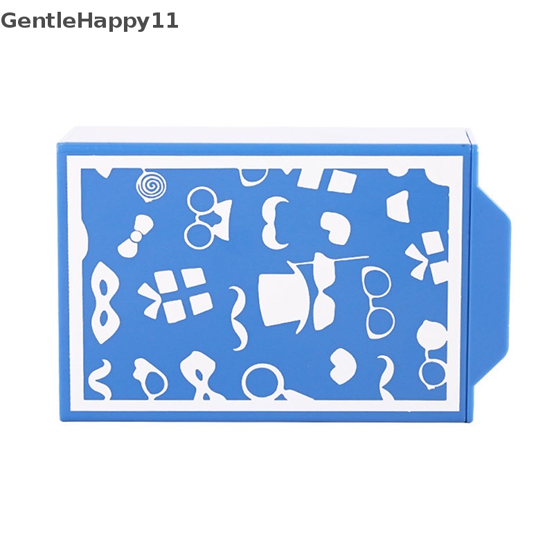 Gentlehappy Magical Variasi Pola Alat Peraga Sulap Biru Magic Box Ungu Pull Box Party id