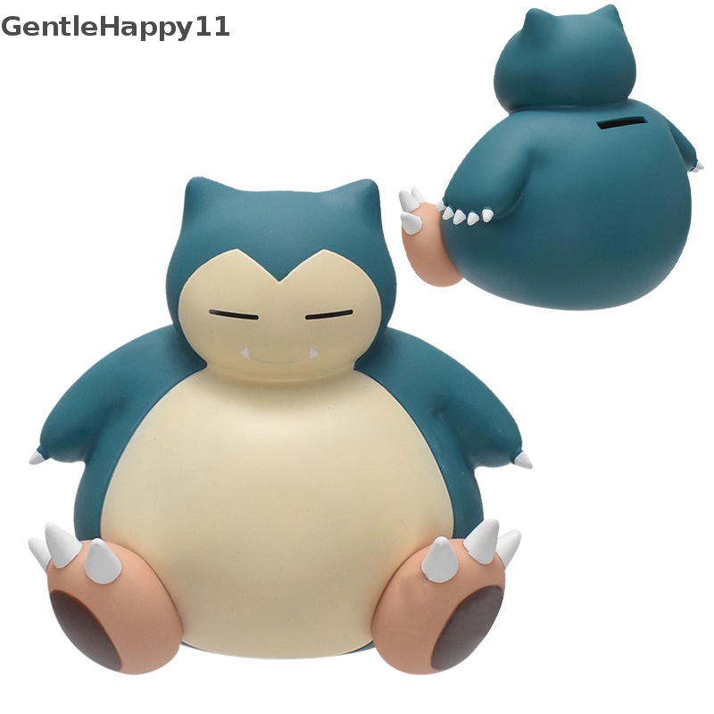 Gentlehappy Kotak Uang Pokemon Snorlax 2pose Figure Standing Sitg Celengan Tabungan Pot id
