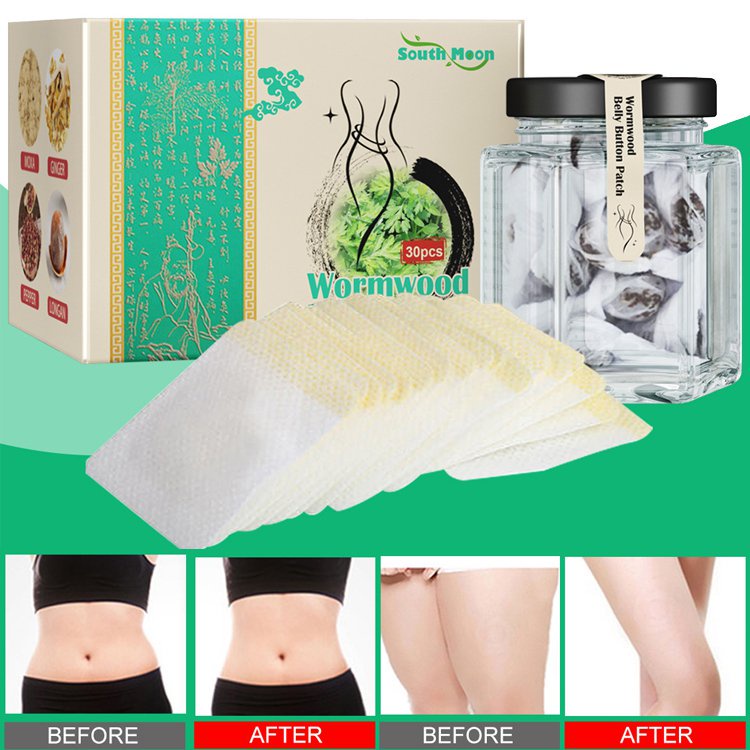 30pcs/box Slim Patch Wormwood Navel Sticker Koyo Pelangsing Perut Obat Cina Menurunkan Berat Badan Detox Lembaran Perekat Pelangsing Badan (100% asli)