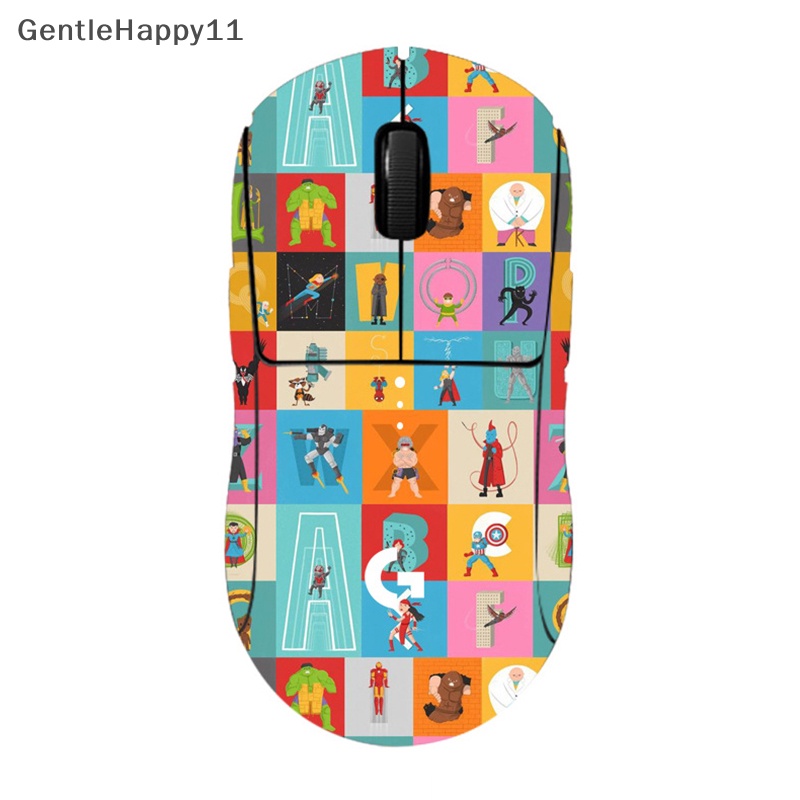 Gentlehappy Mouse Stiker Skin Dekorasi Anti-Abrasion Grip Tape Skateboard Handmade Stiker Anti-Slip Penyerap Keringat Untuk Logitech G PRO X SUPERLIGHT id