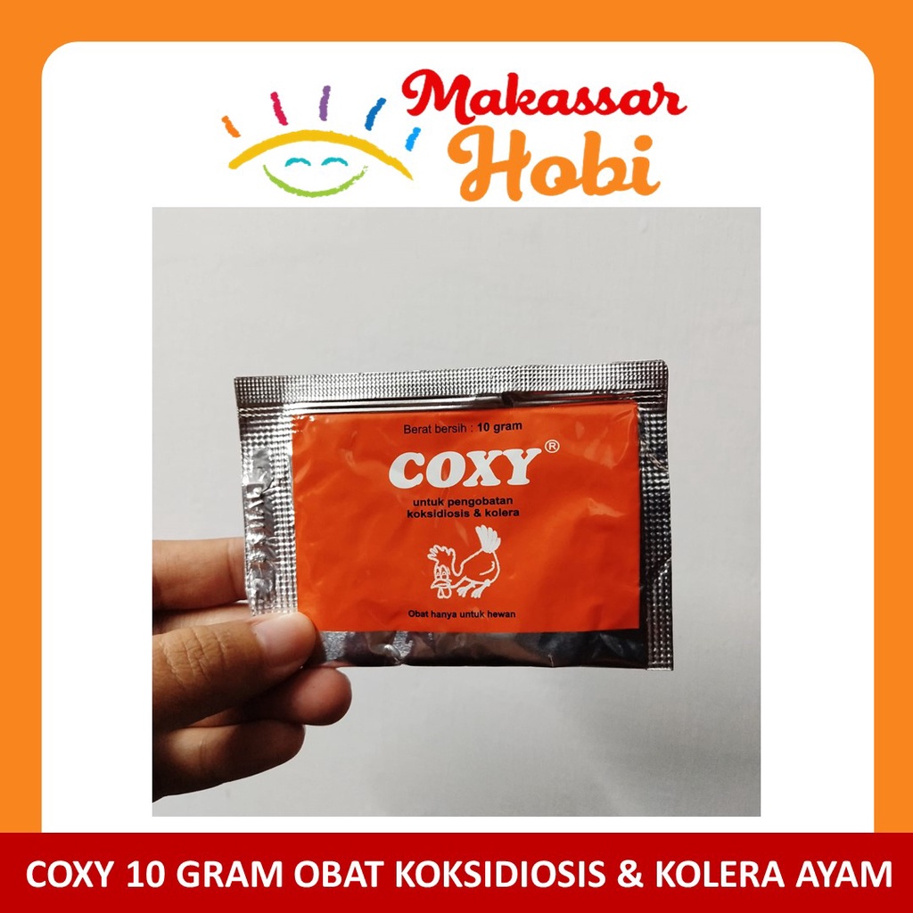 Coxy 10gr Obat Anti Koksi Bakteri Berak Darah Merah Hijau Kolera Ayam