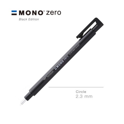 

Tombow Mono Zero Eraser Fine Circle Rectangle / Penghapus Pensil Mekanik Refill 2