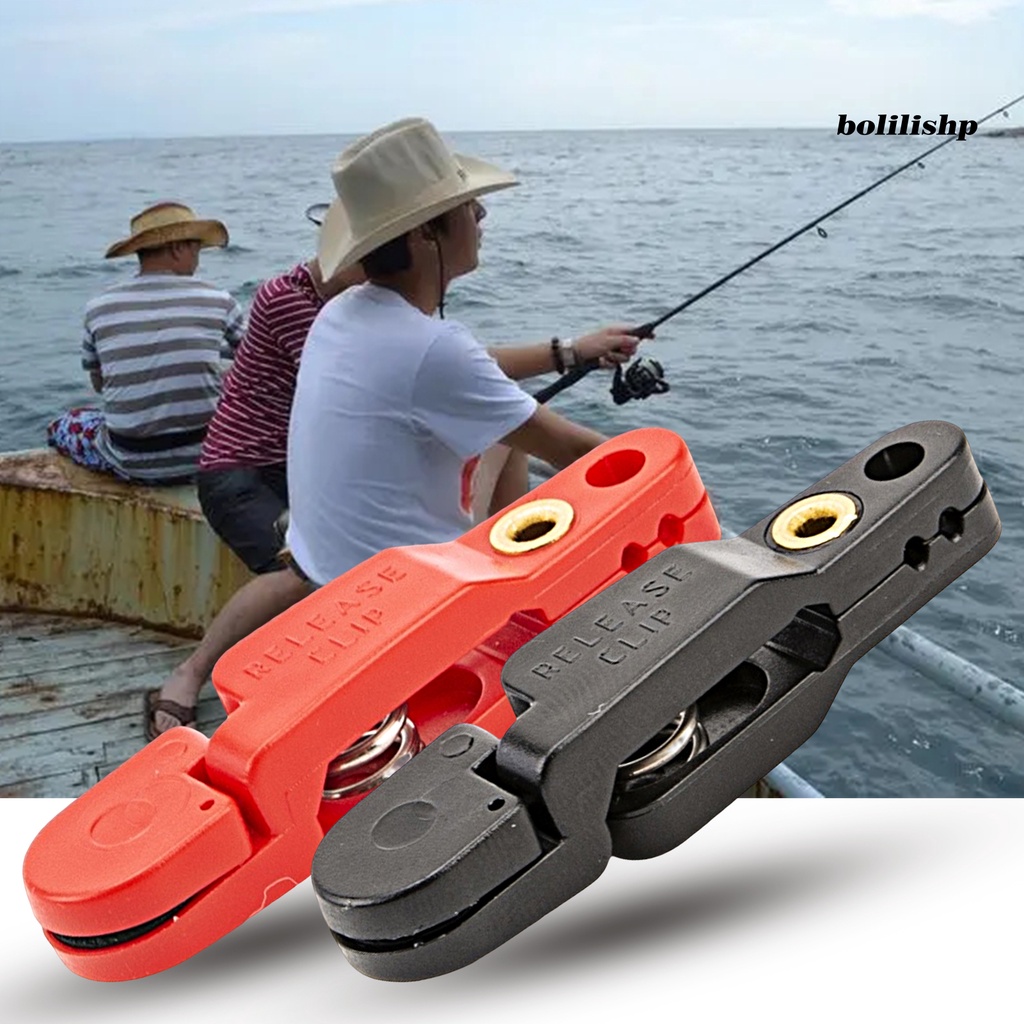 Bo-snap Release Clip Compact Quick Release Klip Pancing Troli Ketegangan Berat Bahan Plastik Untuk Memancing Offshore