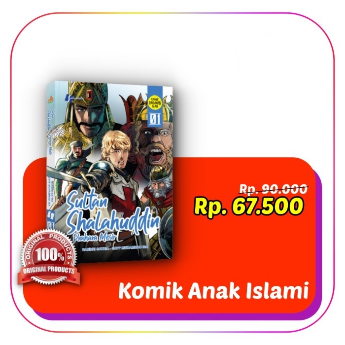 Komik Sultan Shalahuddin 1 Prahara Mesir
