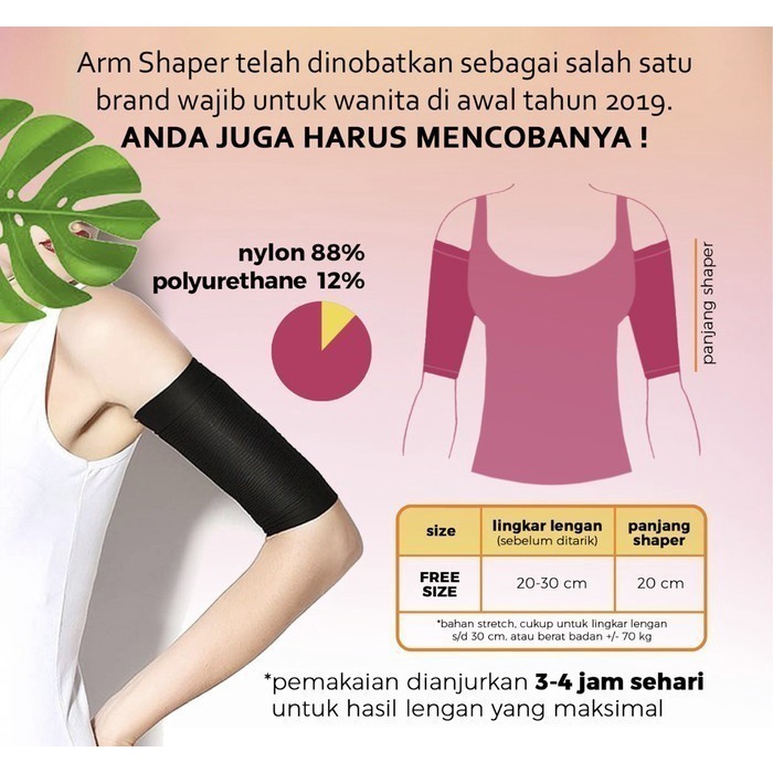 Arm slimming zul/korset pembakar lemak! / arm shaper 2B