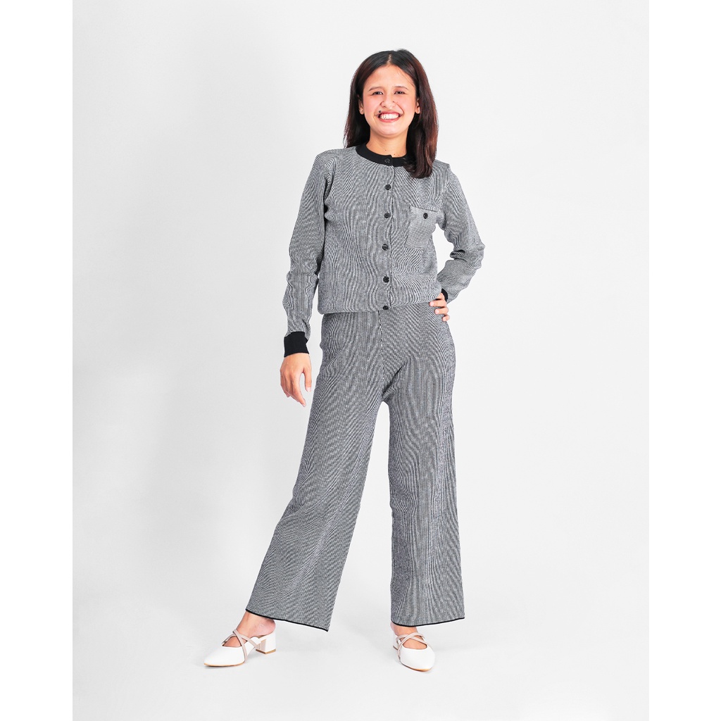 Berly Knit Cardigan Black