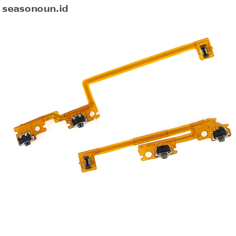 Seasonoun L R ZR ZL Tombol Pita Saklar Kabel Fleksibel Untuk 3DS Baru 3DS XL/LL.
