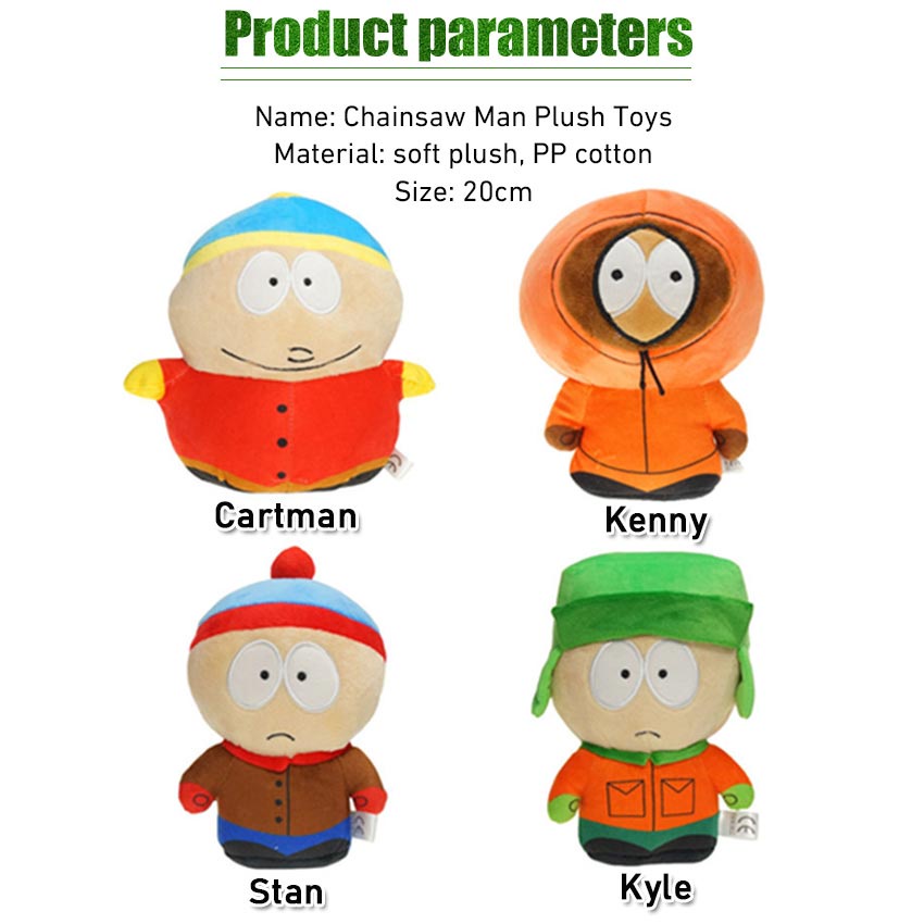 18Cm Boneka Kidrobot South Park Figure Toys Plushies Gift Mainan Nusa.Belanja