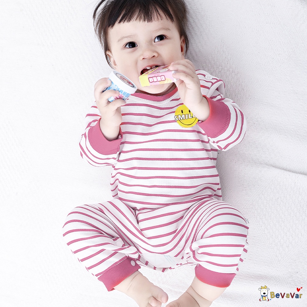 BEVAVAR Sleepsuit Romper Bayi Newborn/Jumper Bayi Lengan Panjang