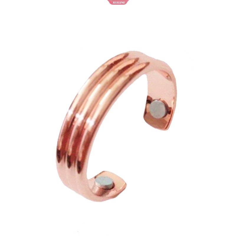 Cincin Magnet Terapi Drainase Getah Bening Untuk Pria Wanita Pembukaan Adjustable Pelangsing Berat Menurunkan Cincin Energi Magnet Jari Cincin [ZXL]