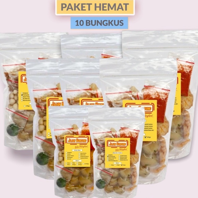 

Paket Reseller ((1kg / 10Bungkus)) Baso Aci Instan Bandung