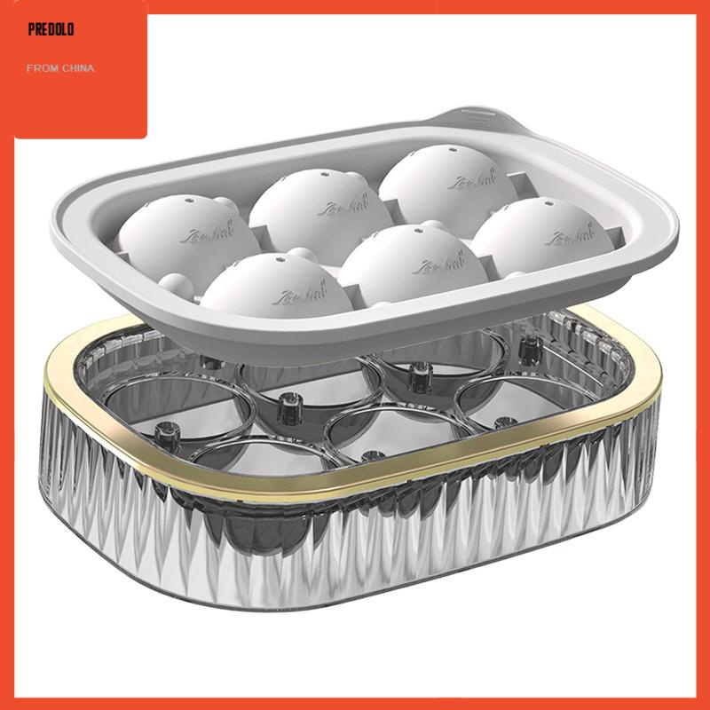 [Predolo] Sphere Ice Maker Portable Pembuat Es Batu Bulat Untuk Kopi Puding