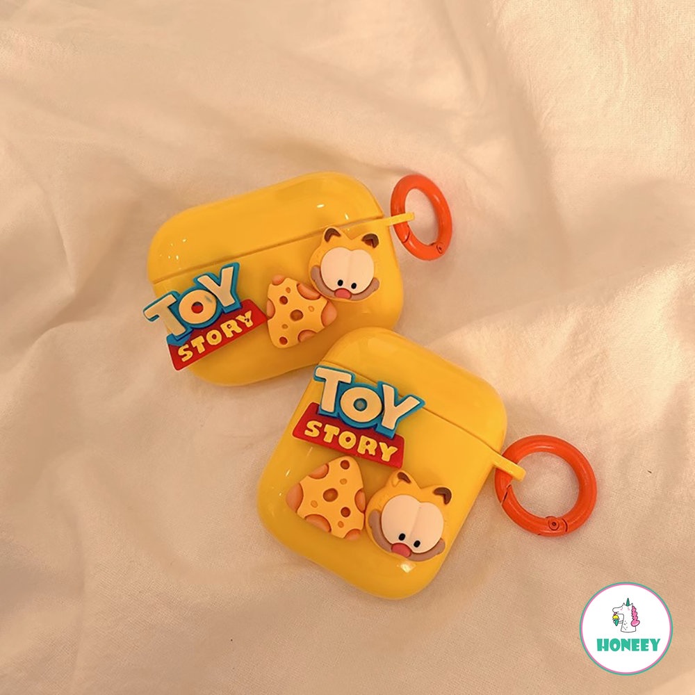 Lucu 3D Kartun Hewan Headphone Case Untuk Apple AirPods Pro Toy Story Untuk AirPods 12 Shockproof Headphone Case Wireless Headphone Cover