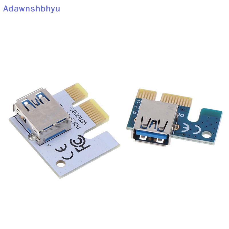 Adhyu USB 3.0 PCI-E 1X Ke 16X Kabel Ekstensi Tambang PCI-E Dipanjangkan Line Card Adapter ID