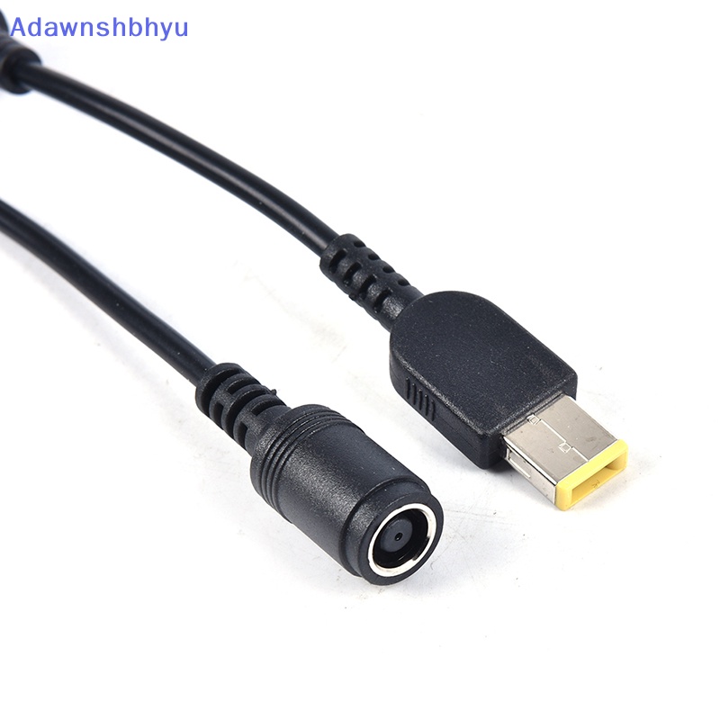 Adhyu Round Jack to Square Plug Adapter Charger Power Converter Untuk Lenovo Thinkpad ID