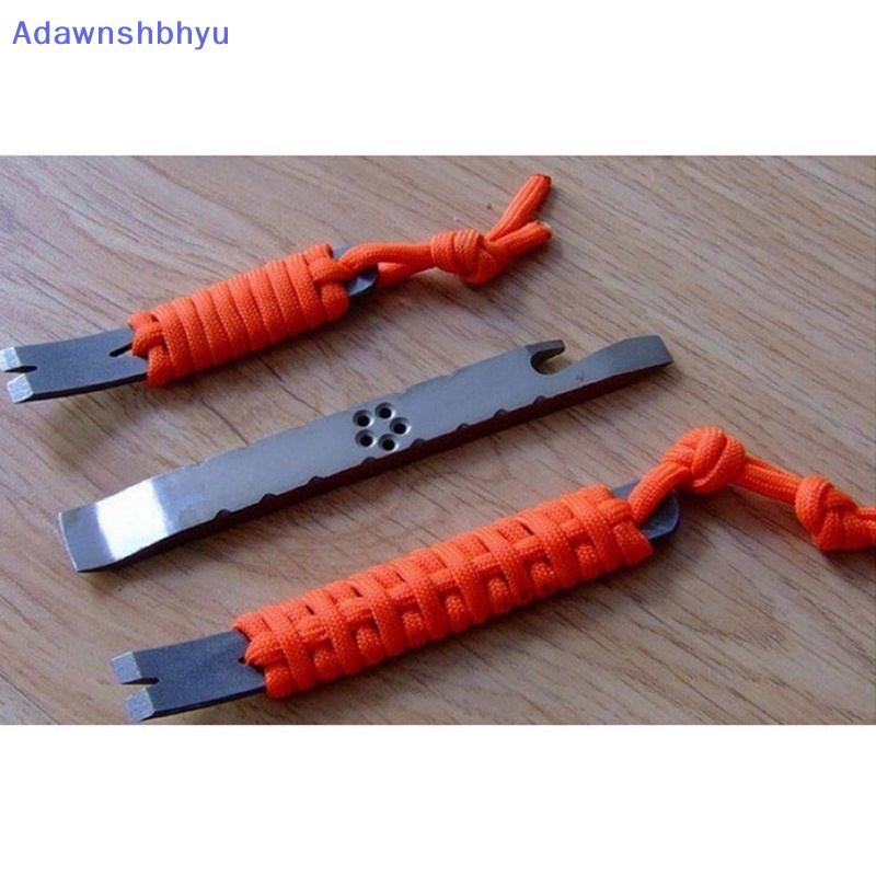 Adhyu Survival Opener MINI 3 &quot;Saku Pry Bar Pocket Micro Linggis Keyring Tool ID