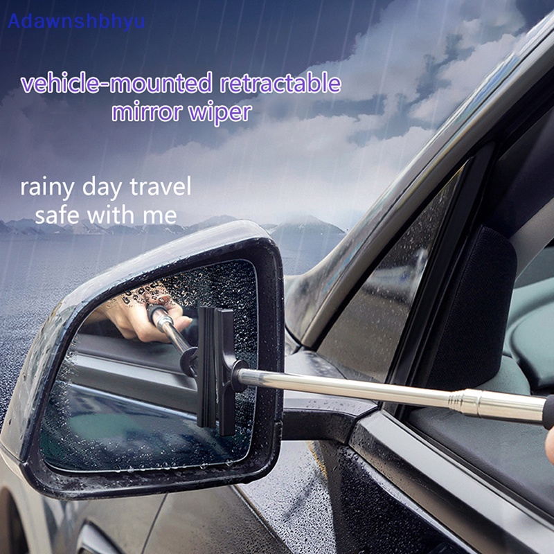Adhyu Wiper Kaca Spion Mobil Telescopic Mirror Squeegee Cleaner Alat Sikat Kaca ID