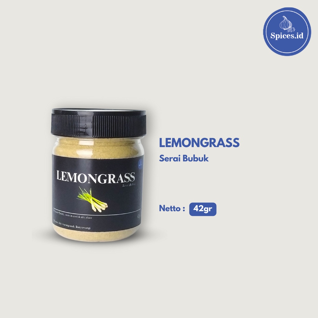 

SPICES Bumbu Dapur Serai Bubuk - Bubuk Sereh Lemongrass Powder - Premium Quality