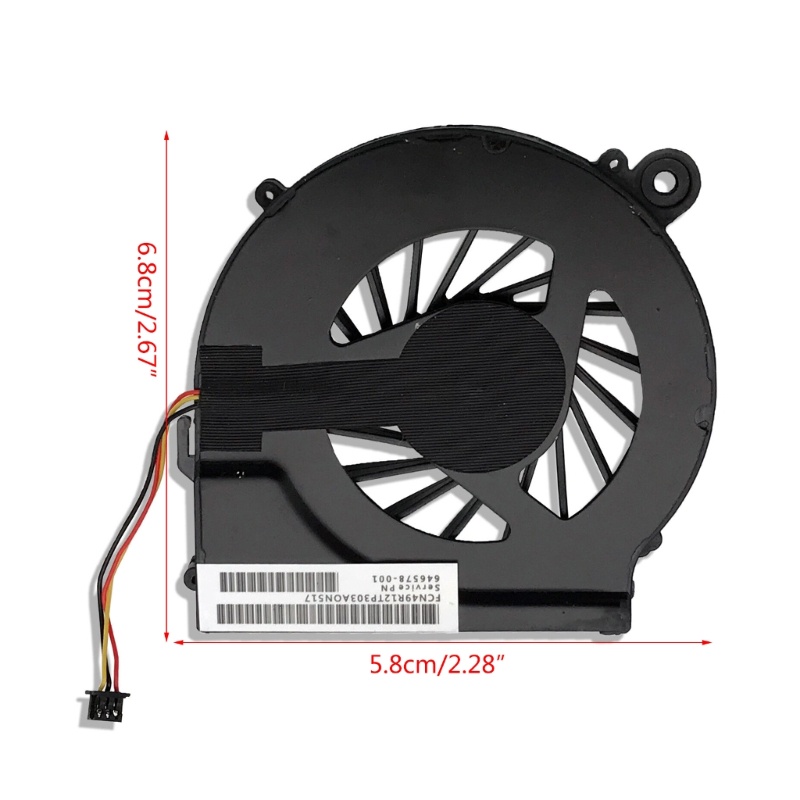 Zzz Kipas Pendingin CPU Cooler Fan Profesional Untuk HP Compaq CQ42 CQ62 G56 606609-001